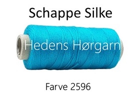 Schappe- Seide 120/2x4 farve 2596 turkis